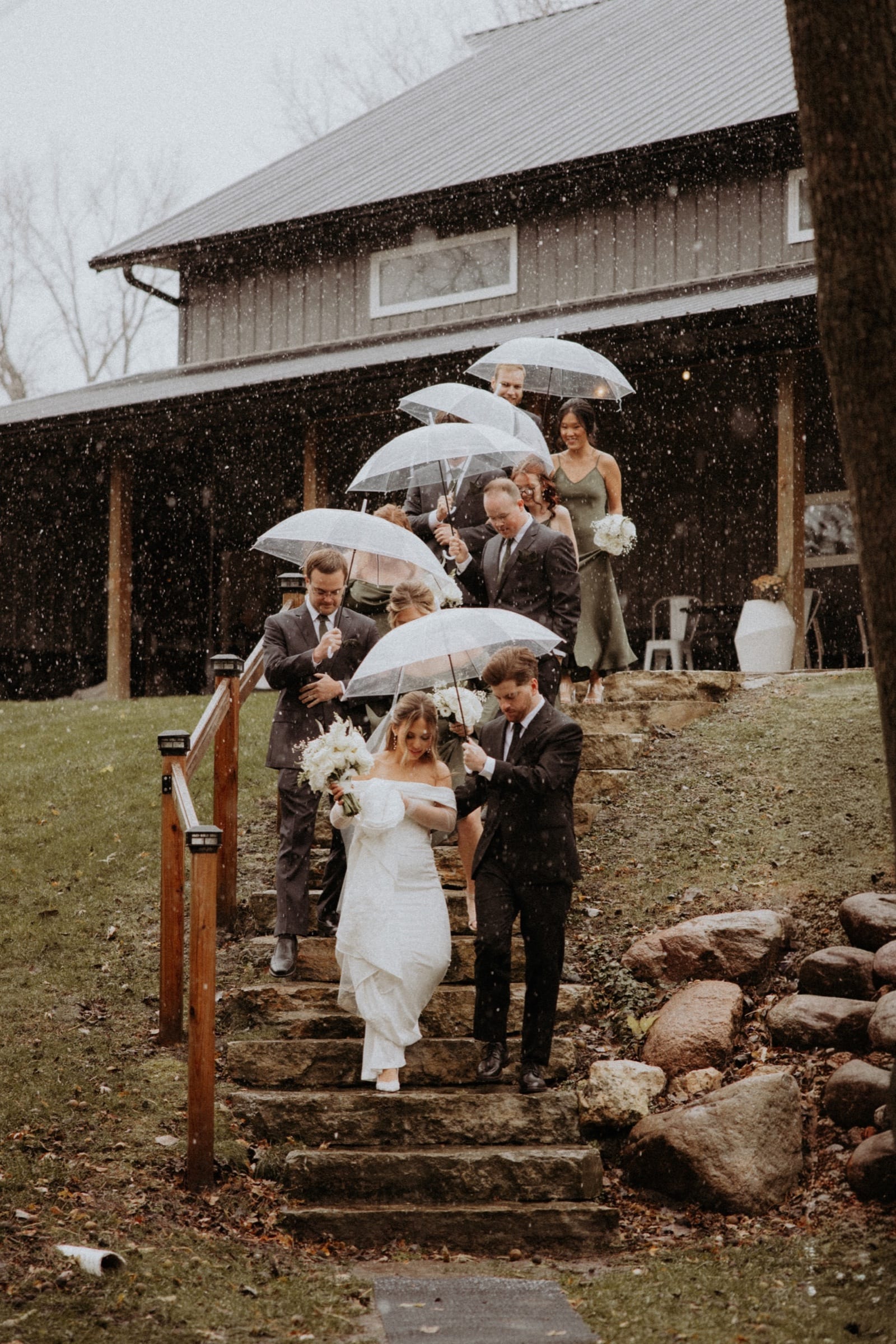 Quiet wedding-day scene from Carder and Sierra's Magnolia Farms wedding in Van Meter, Iowa