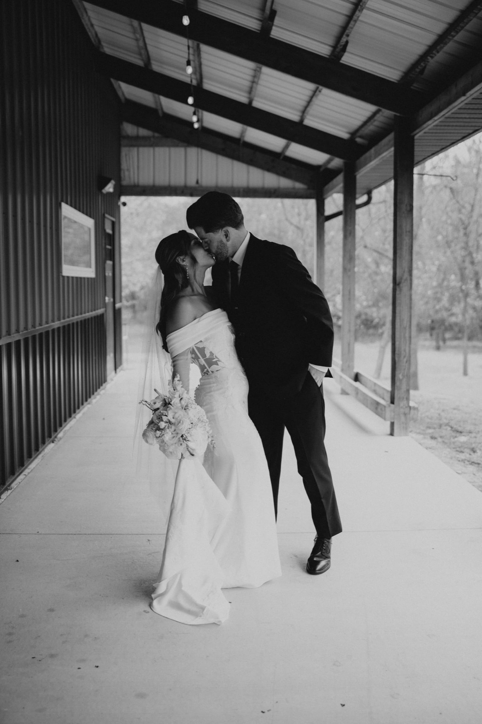 Documentary wedding scene from Carder and Sierra's Magnolia Farms wedding in Van Meter, Iowa