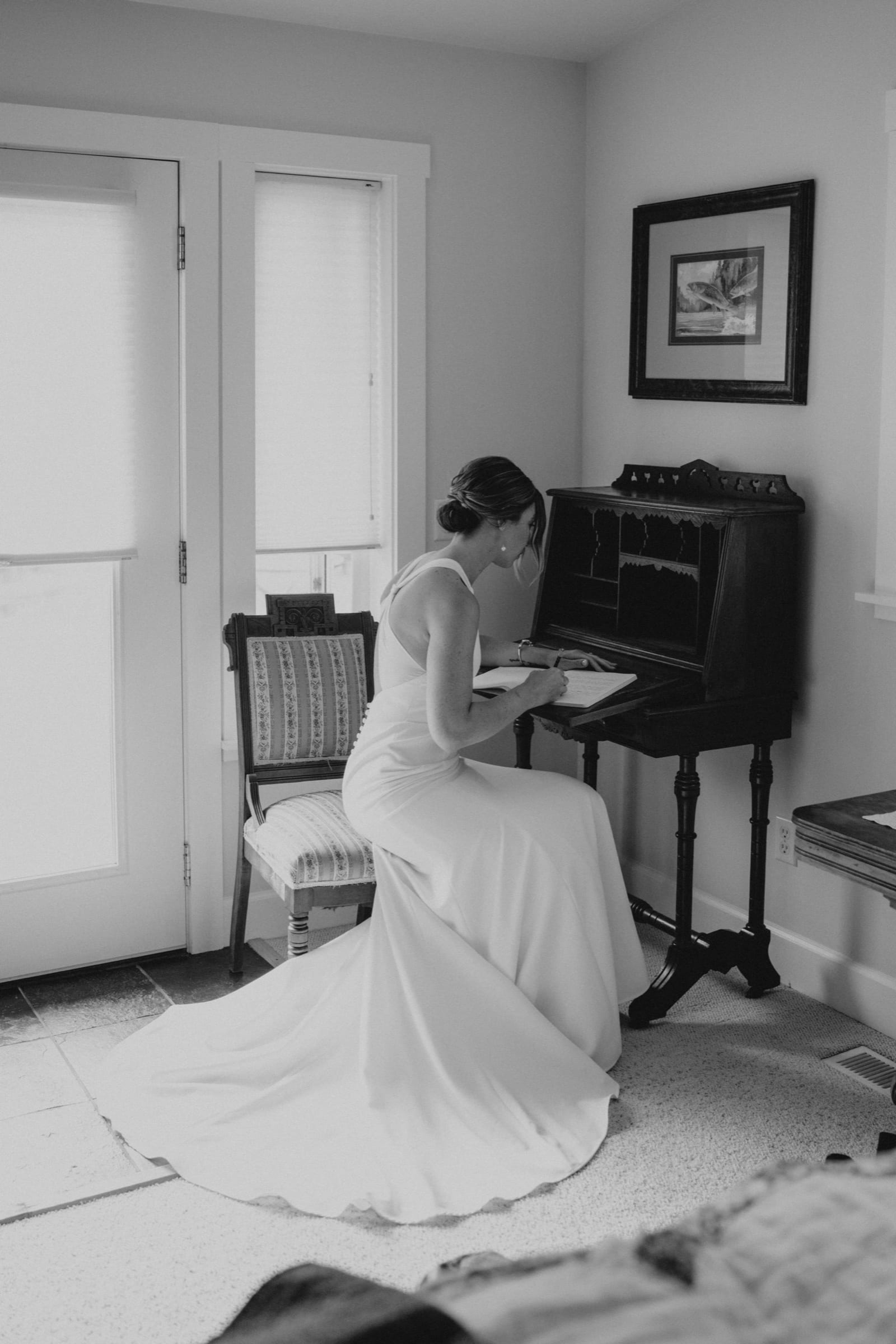 Documentary wedding scene from Evan and Lorrie's Crescent City wedding