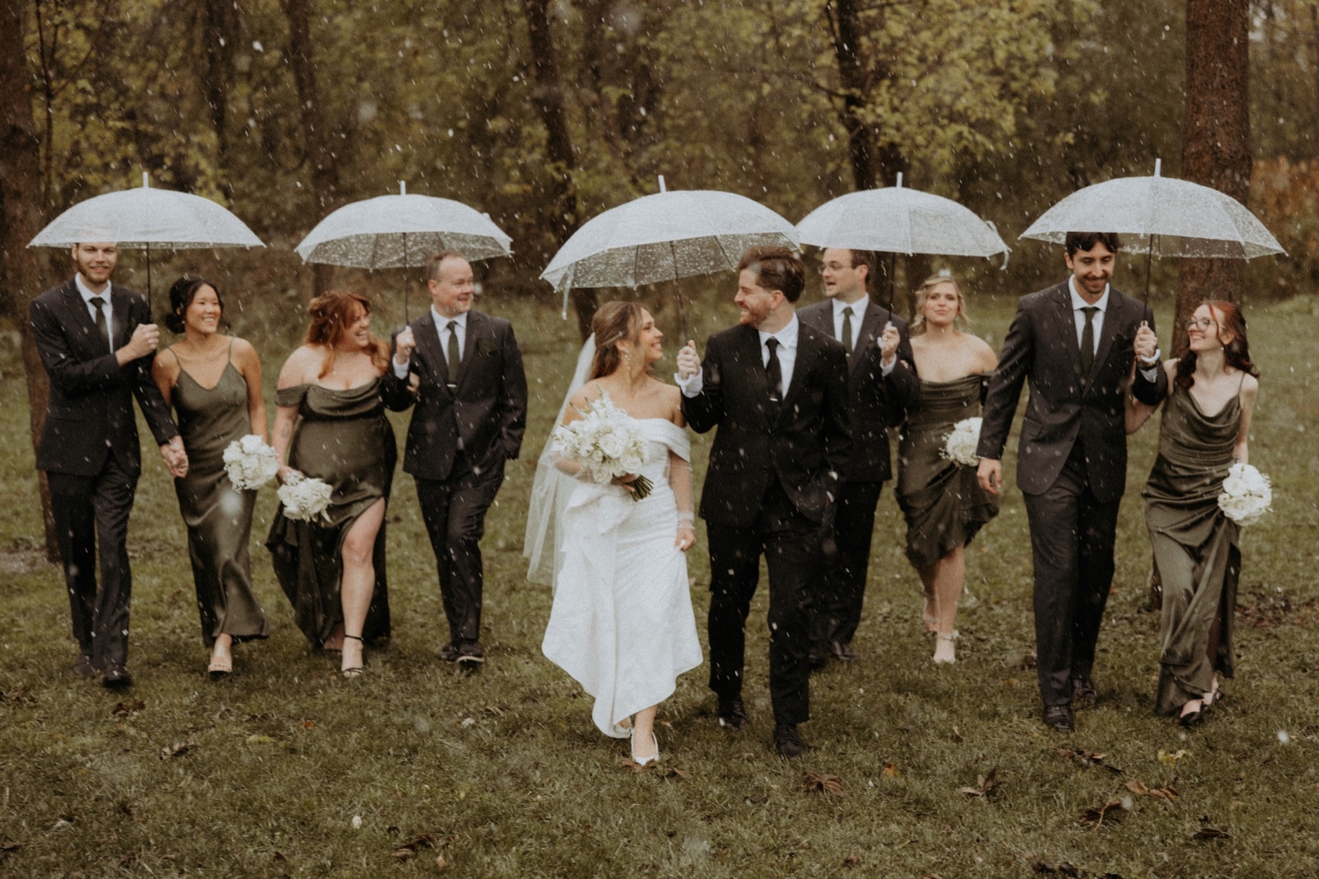 Honest reception moment from Carder and Sierra's Magnolia Farms wedding in Van Meter, Iowa