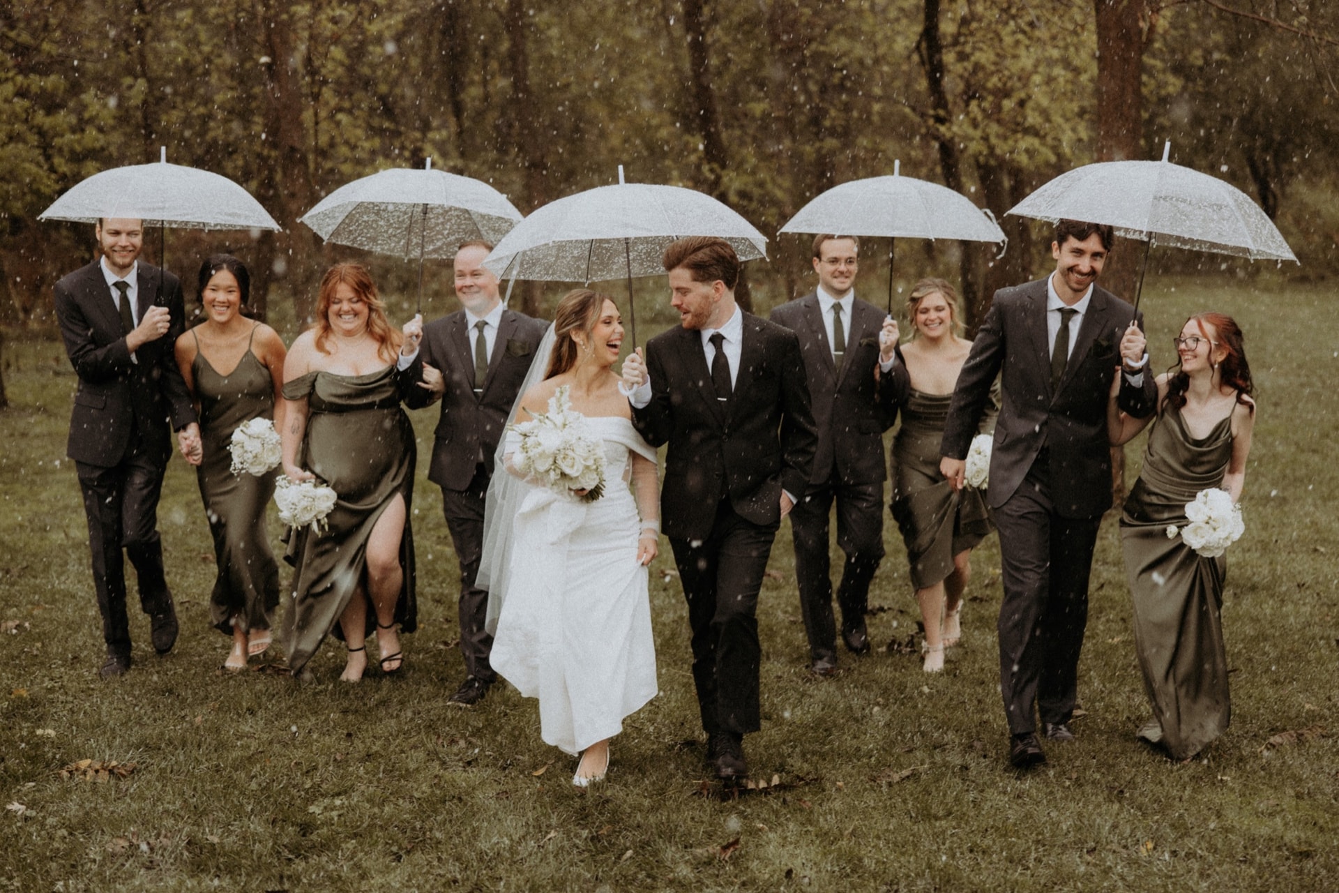 Natural couple portrait from Carder and Sierra's Magnolia Farms wedding in Van Meter, Iowa