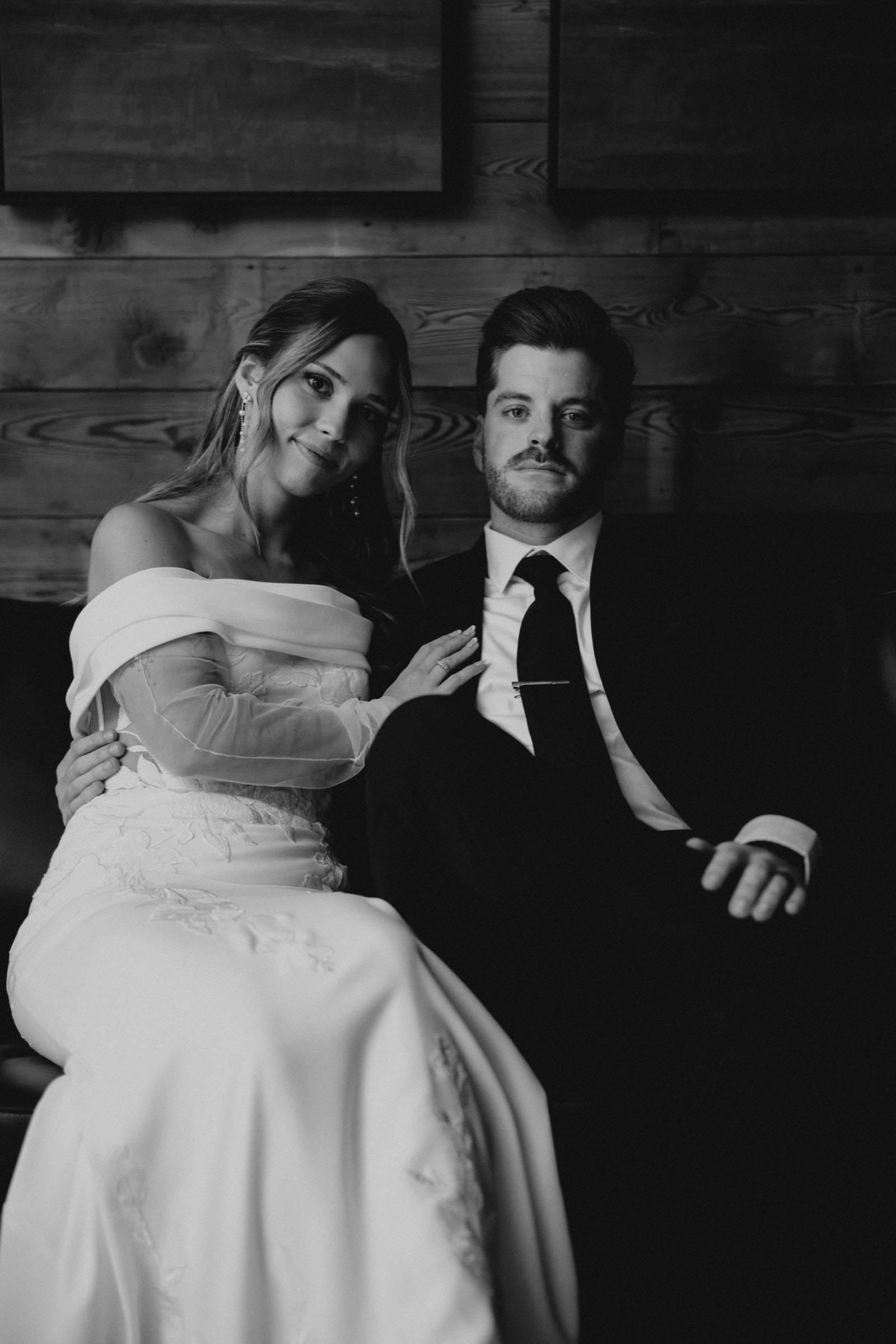 Natural couple portrait from Carder and Sierra's Magnolia Farms wedding in Van Meter, Iowa