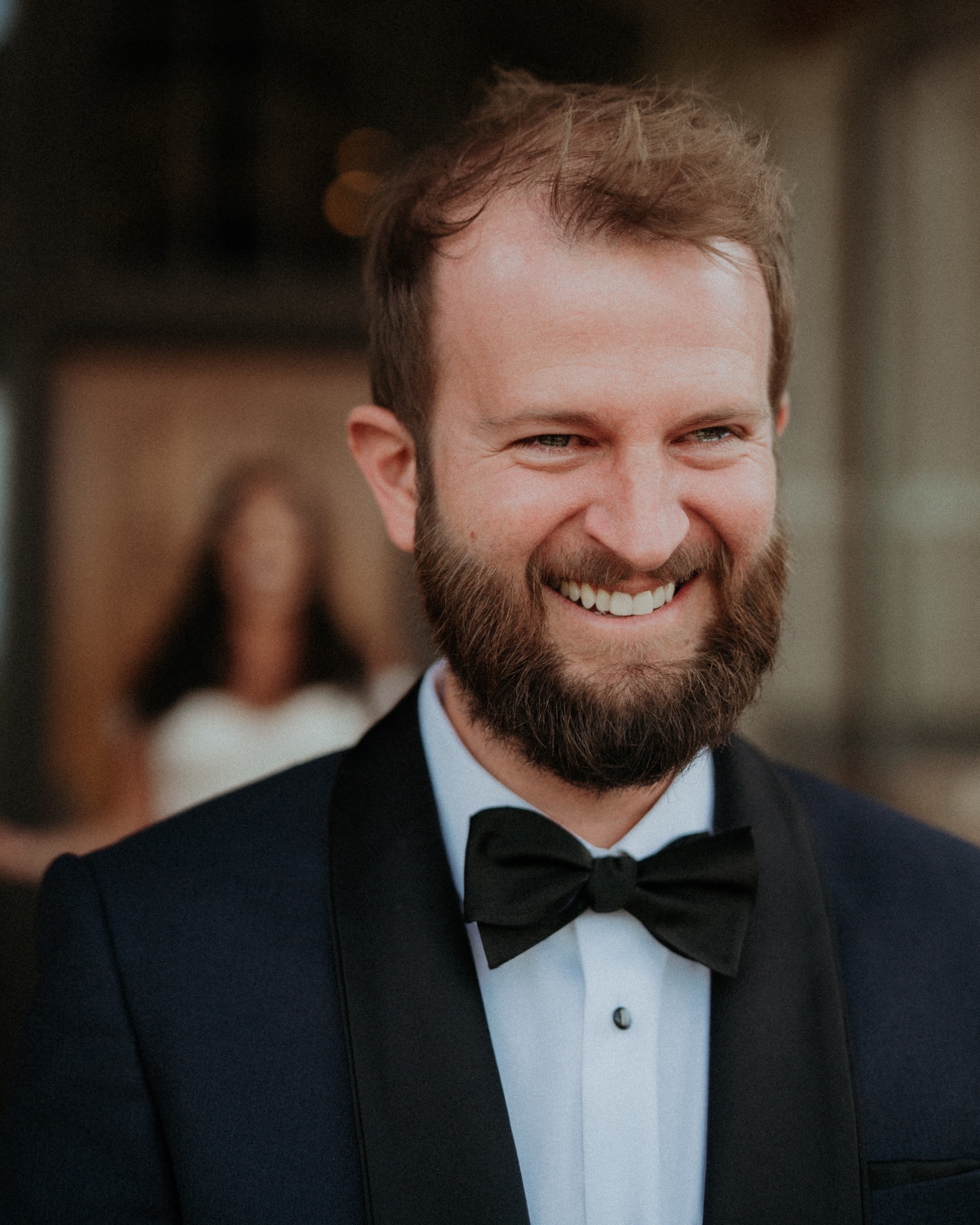 Emotional wedding moment from Sam and Savanna's mountain wedding in Winter Park, Colorado