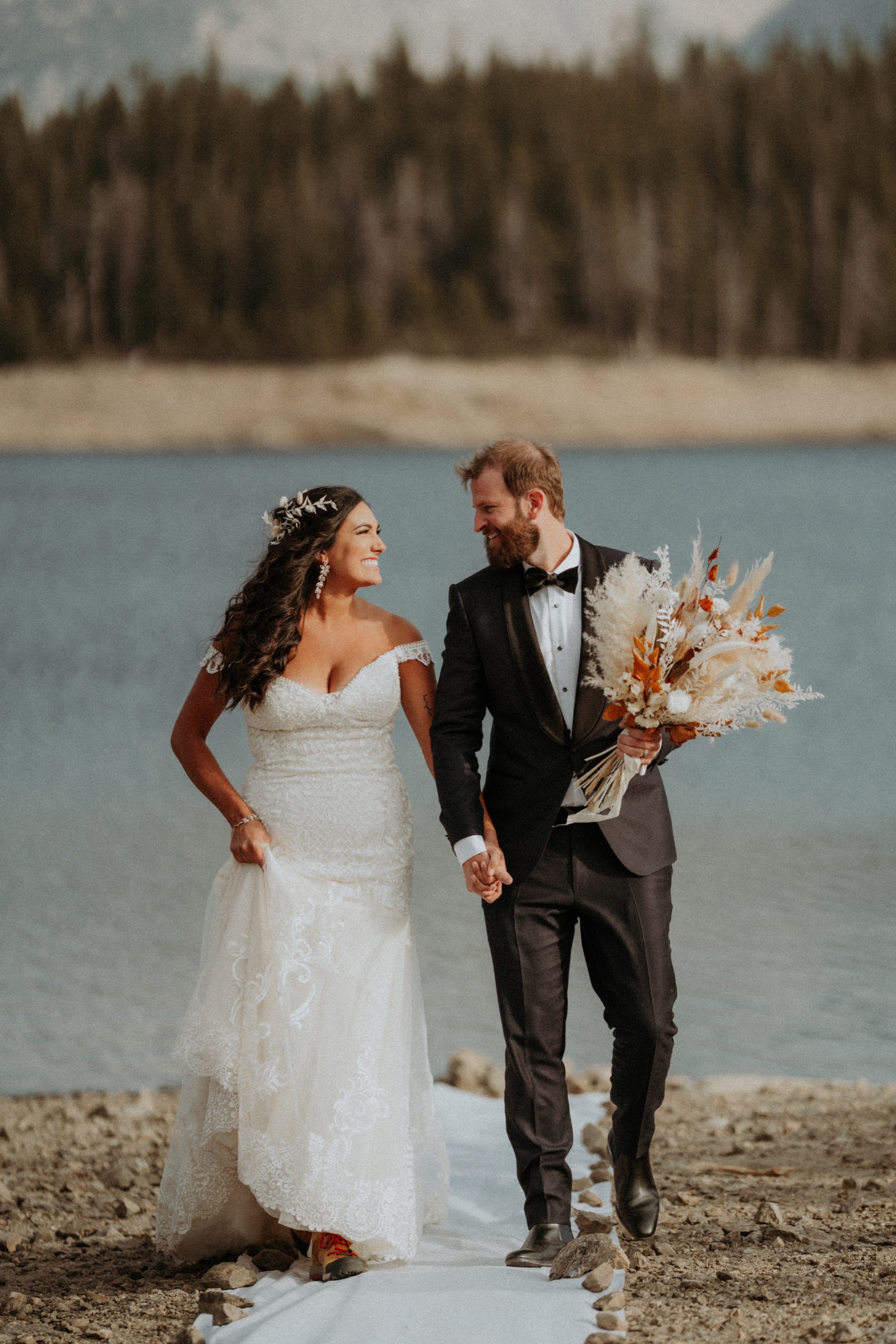 Sam and Savanna Winter Park CO Wedding 12