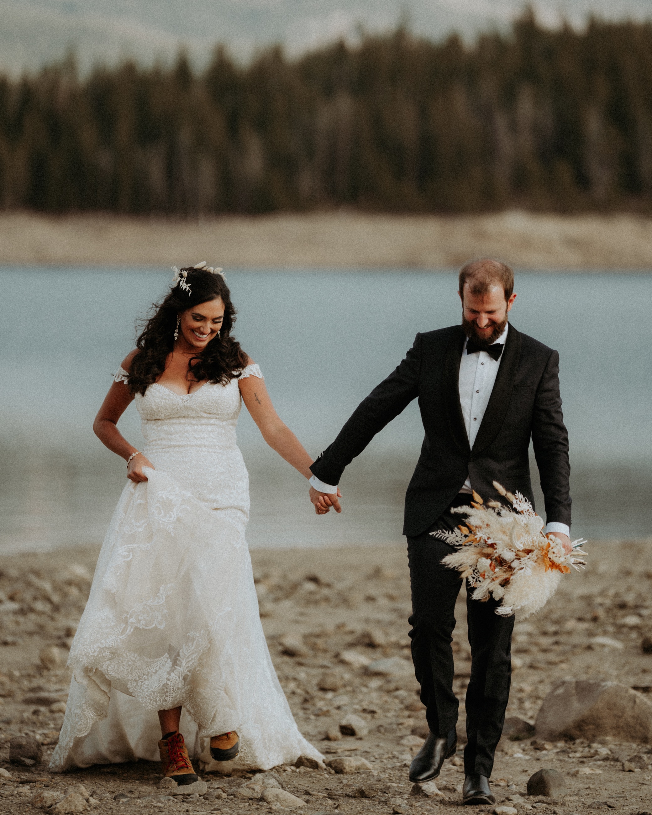 Sam and Savanna Winter Park CO Wedding 15