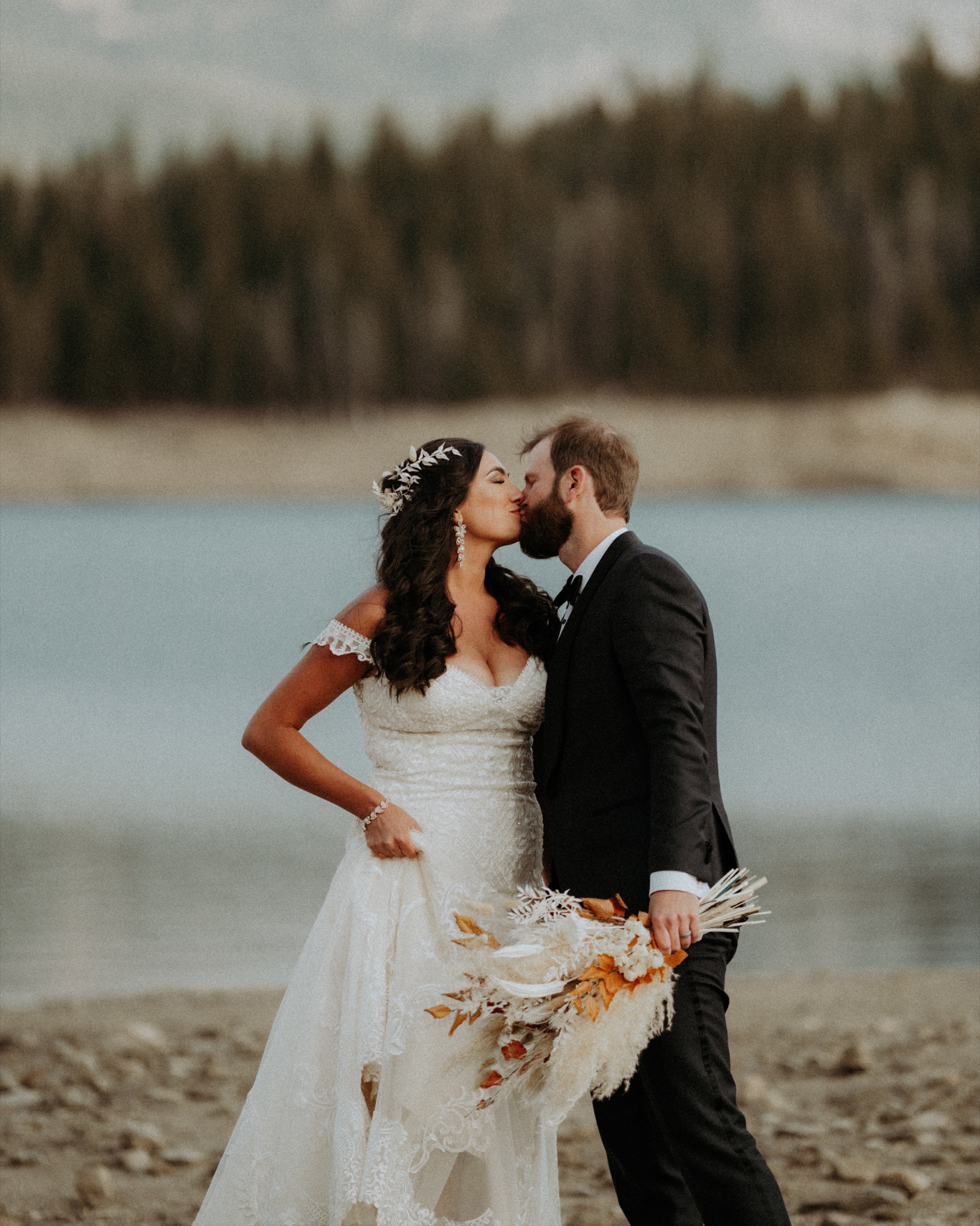 Sam and Savanna Winter Park CO Wedding 16